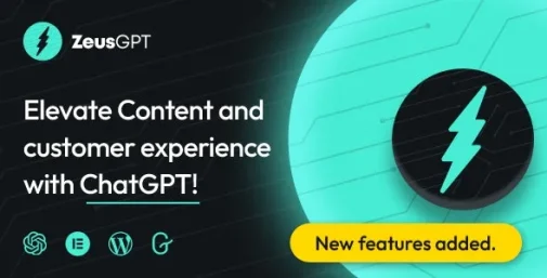 دانلود ZeusGPT زئوس جی پی تی افزونه هوش مصنوعی وردپرس