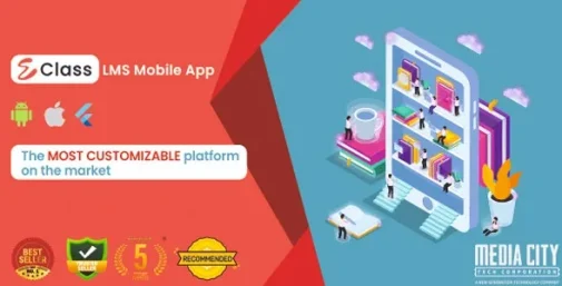 دانلود eClass LMS اپلیکیشن فلاتر آموزشی اندروید و iOS