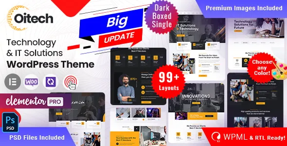 دانلود قالب Oitech برای وردپرس