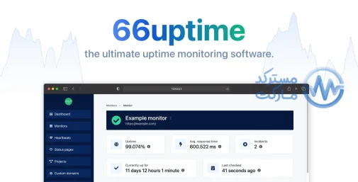 دانلود 66uptime اسکریپت بررسی آپتایم و مانیتورینگ