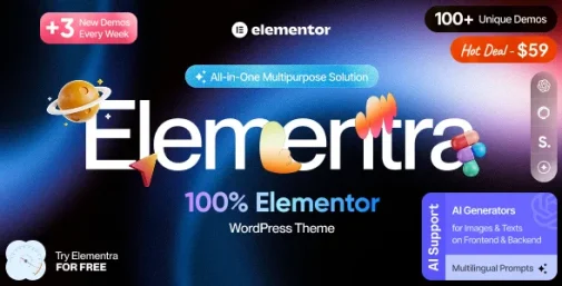 دانلود قالب Elementra برای وردپرس