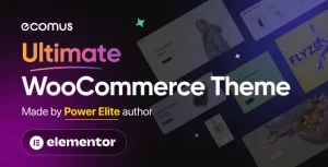دانلود Ecomus قالب فروشگاهی وردپرس