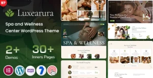 دانلود Luxearura لوکس اورا قالب ماساژ و اسپا وردپرس