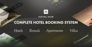 دانلود قالب Hotel Hub خدمات رزرواسیون وردپرس